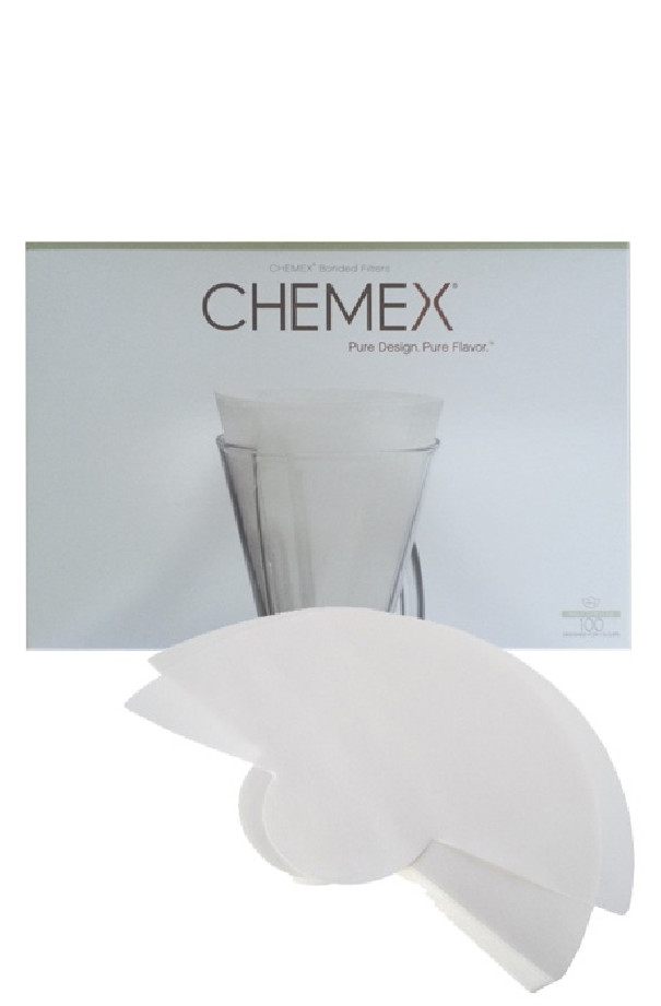 chemex 100 filtres cafetière 3 tasses