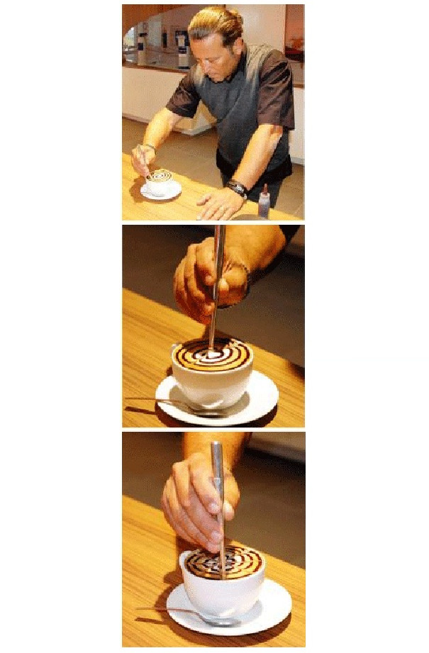 concept art joe frex Coffret Latte Art Lot de 3 stylos à double embout