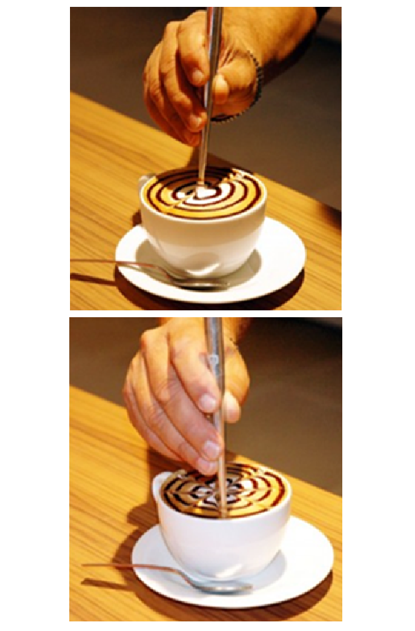 concept art joe frex Latte Pen Aluminium à double embout