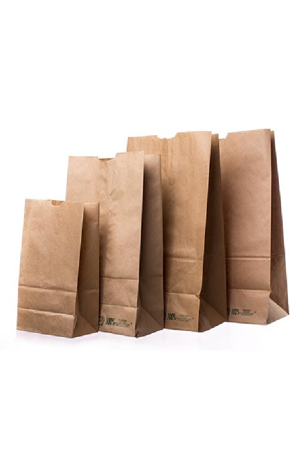 Sélection Delidrinks Sac SOS en papier kraft H.340 X L.180 X P.110 mm x 500