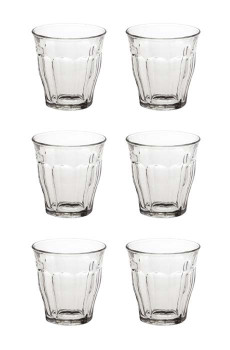 SET x 6 PICARDIE Verre 160ml