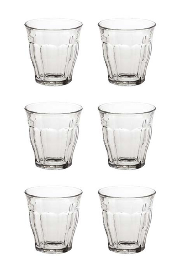 SET x 6 PICARDIE Verre 160ml