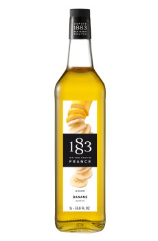 Sirop Banane bouteille PET 1L