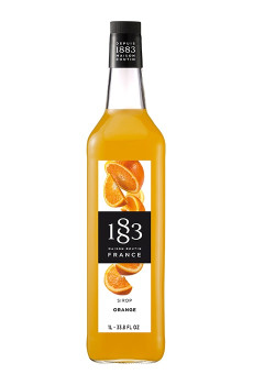 Sirop Orange bouteille verre 1L