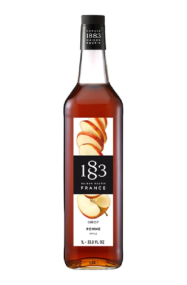Sirop Pomme bouteille verre 1L