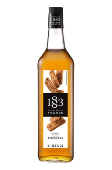 Sirop Speculoos bouteille verre 1L