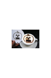 delidrinks Pochoir PVC blanc CITROUILLE D'HALLOWEEN