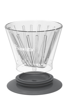 Smart Dripper™ Flat V en verre double paroi