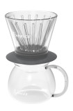Smart Dripper™ Flat V en verre double paroi