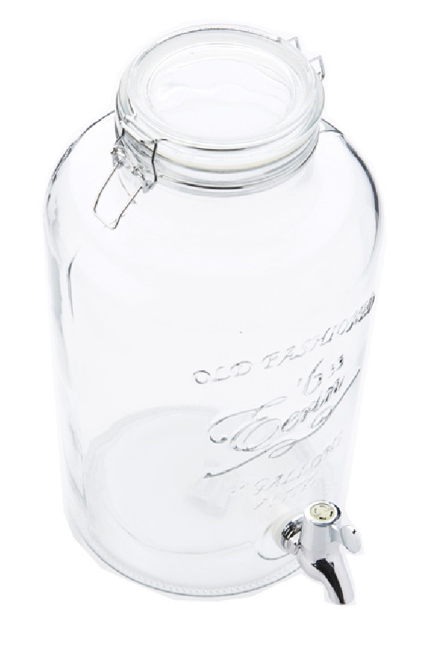 Fontaine à boisson avec robinet métal et support 7.6L