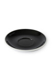 Set x 6 soucoupes porcelaine 140mm Noir
