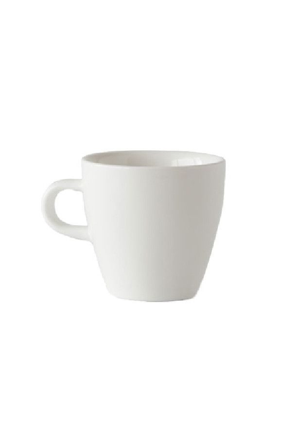 Set x 6 TULIP tasse porcelaine 170ml Blanc
