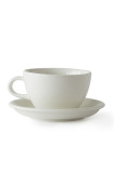 Set x 6 soucoupes porcelaine 150mm Blanc