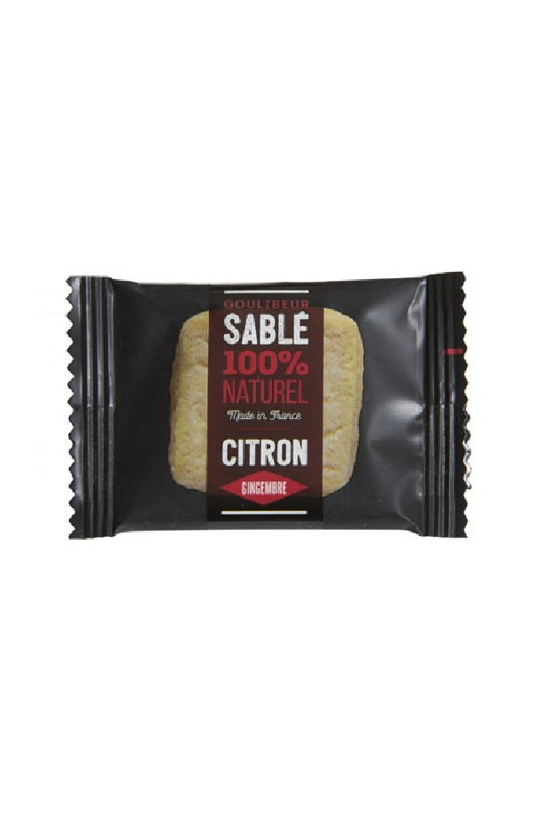 Carré Citron Gingembre Mini sablé 170 x 6g