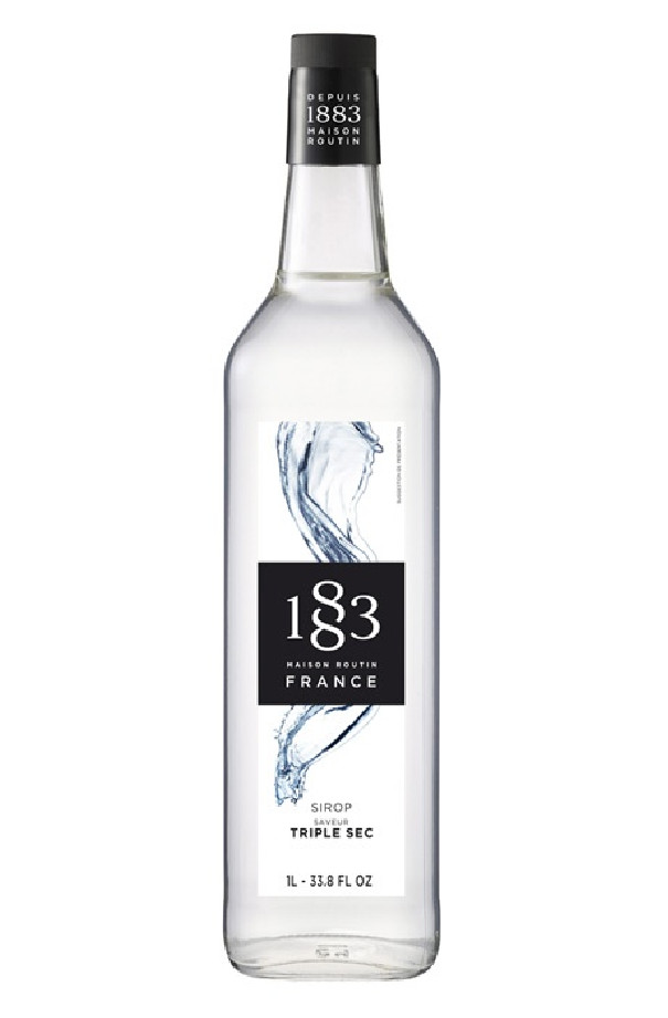 Sirop Triple sec bouteille verre 1L