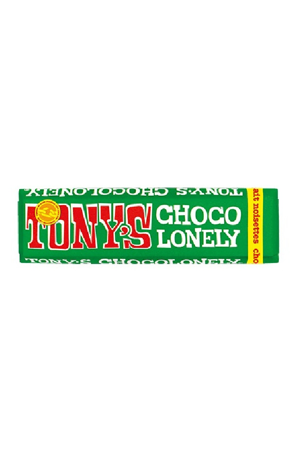 Tony's barre chocolat lait noisette présentoir 35x47g