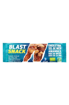 BLAST Présentoir barres chocolat noir sel amande 15 x 40g BIO