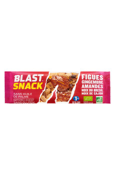 BLAST Présentoir barres figue gingembre amande 15 x 40g BIO