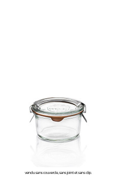 Weck pot en verre 200ml ø80mm x12