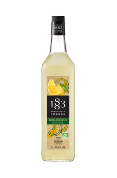 Sirop Citron bouteille verre 1L BIO Sirop Citron bouteille verre 1L BIO