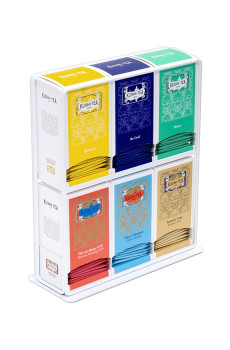 KUSMI TEA Présentoir métal 6 références