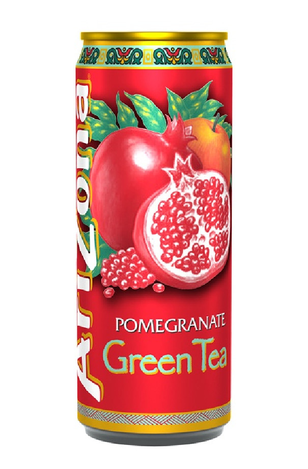 Arizona canette thé vert grenade