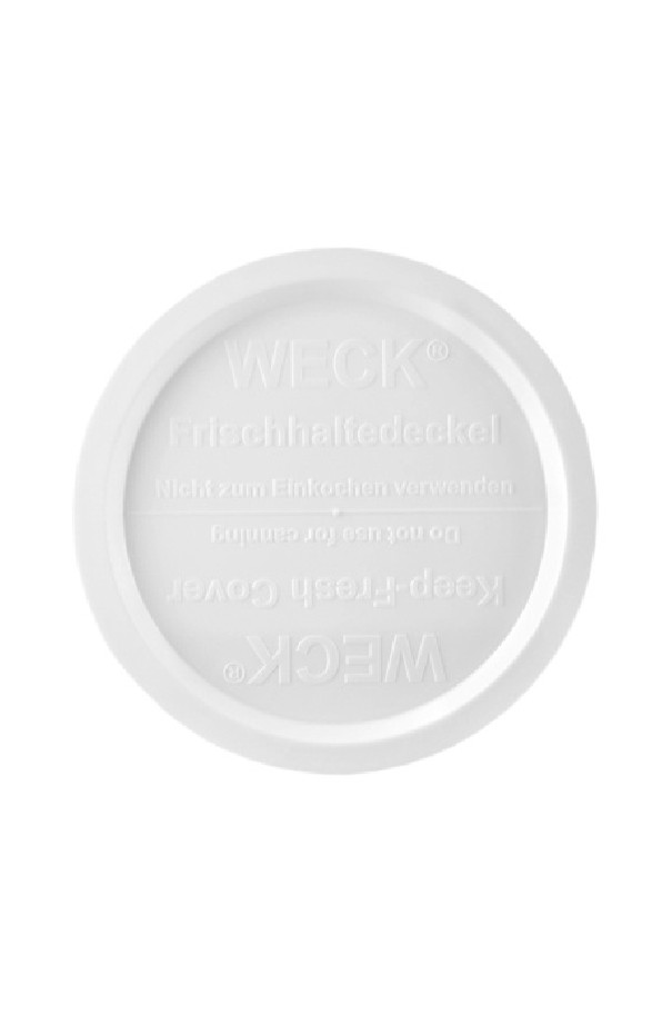 Weck couvercle PVC Blanc Ø100mm x5
