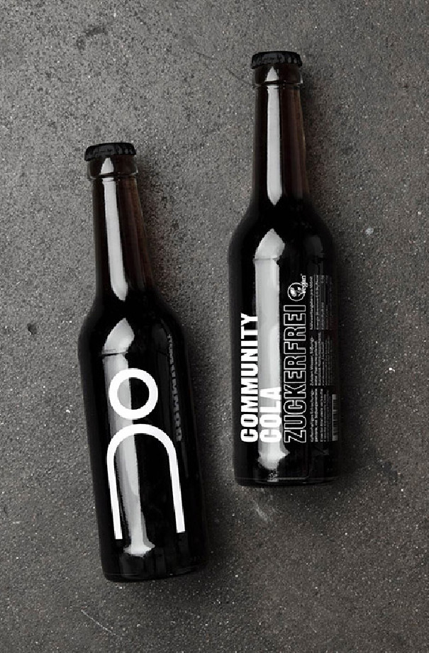 COMMUNITY COLA Cola sans sucres bouteille verre 24x330ml COMMUNITY COLA Cola sans sucres bouteille verre 24x330ml