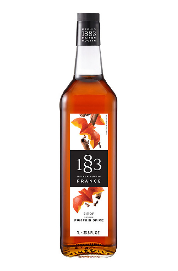 Sirop Pumpkin Spice bouteille verre 1L