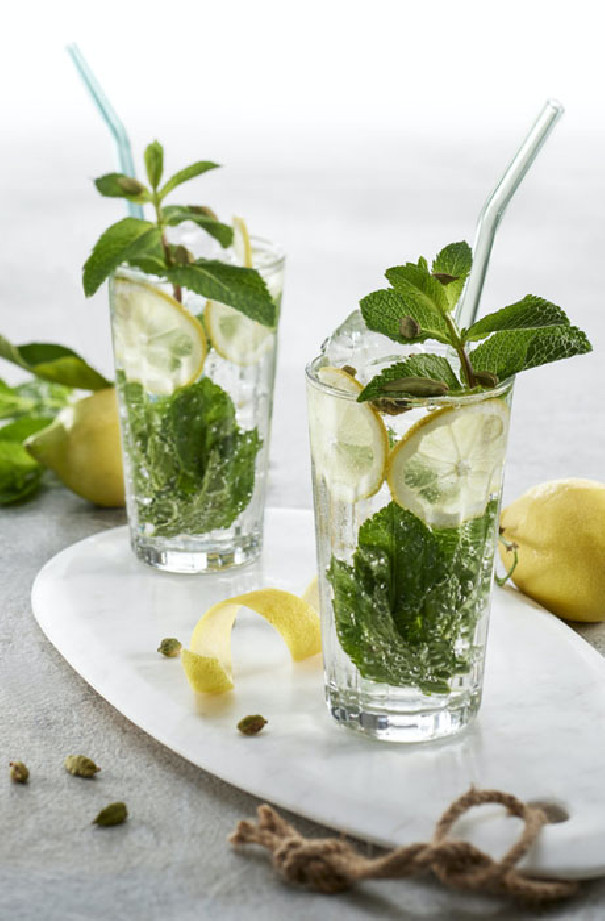 Sirop Cardamome bouteille verre 1L