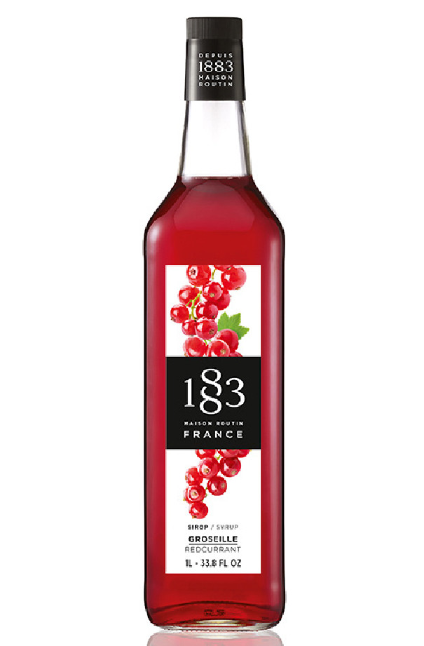 ROUTIN 1883 - SIROP GROSEILLE BOUTEILLE VERRE 1L