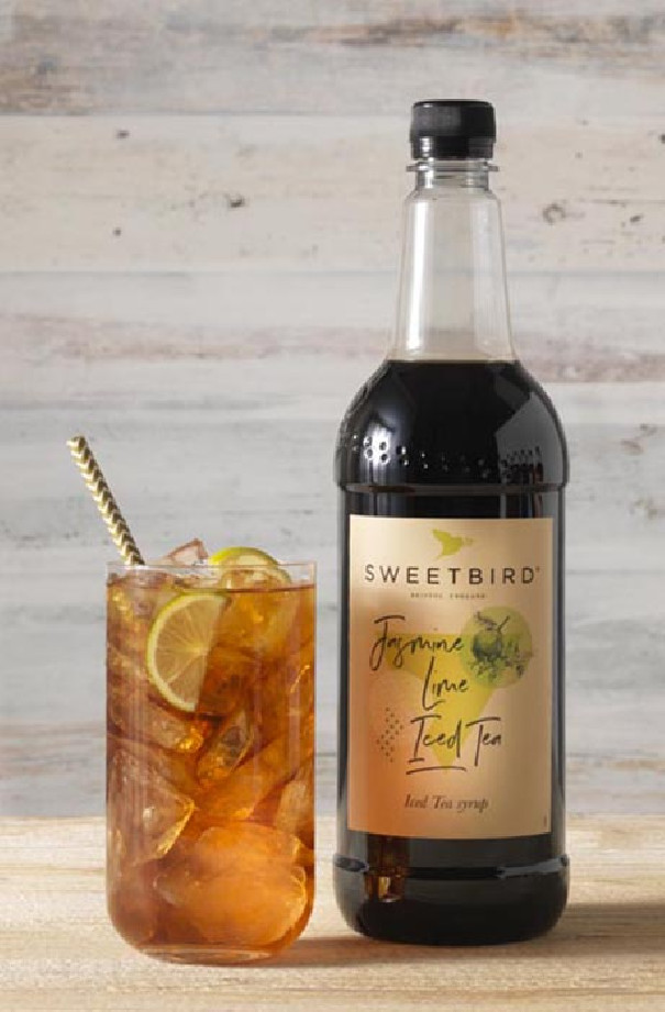 Sirop Iced Tea Jasmin Citron vert bouteille PET 1L