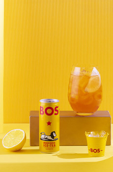 BOS - THE GLACE ROOIBOS CITRON CANETTE 250ML x12 BIO