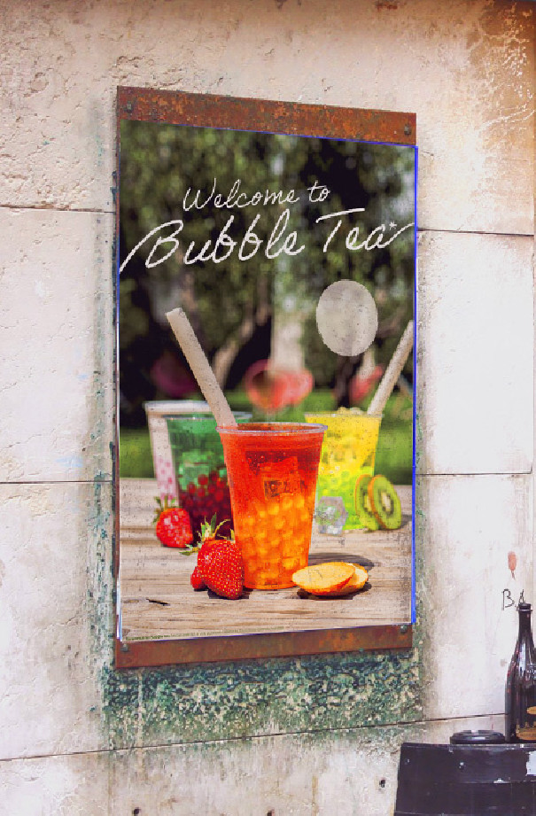 PLV - 2021 POSTER BUBBLE TEA FRUIT/LAIT A2 x1