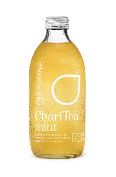 CHARITEA - MINT SANS SUCRES 330ML x12 BIO CHARITEA - MINT SANS SUCRES 330ML x12 BIO