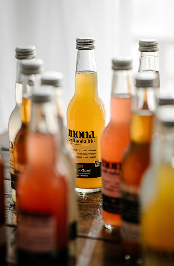 MONA - SODA ORANGE ORANGE SANGUINE 330ML x12 BIO