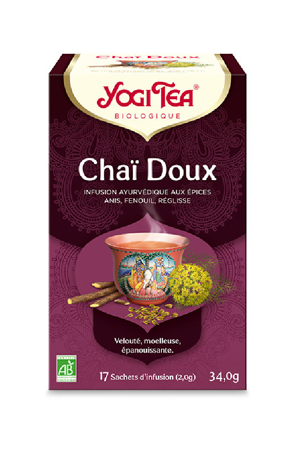 Infusion Chaï doux sachet 17 x 1.8g BIO