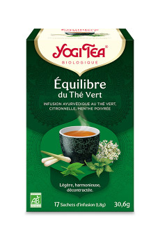Infusion energie du Thé Vert  sachet 17 x 1.8g BIO