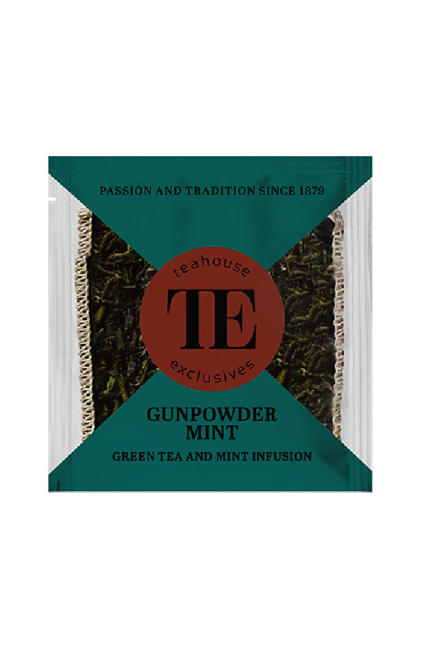 Thé vert Gunpowder Mint sachet 15 x 3.5g Thé vert Gunpowder Mint sachet 15 x 3.5g
