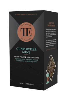 Thé vert Gunpowder Mint sachet 15 x 3.5g Thé vert Gunpowder Mint sachet 15 x 3.5g
