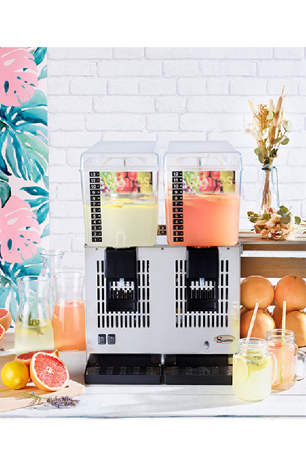 SANTOS - DISTRIBUTEUR DE BOISSONS REFRIGEREES N°34 2 BACS 12L