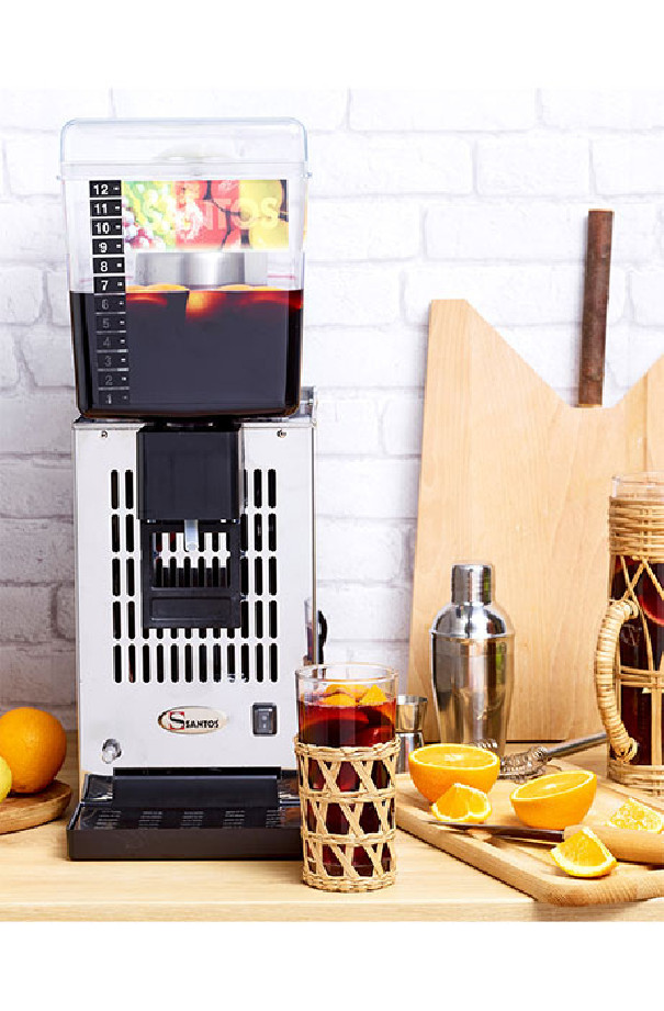 SANTOS - DISTRIBUTEUR DE BOISSONS REFRIGEREES N°34 1 BAC 12L