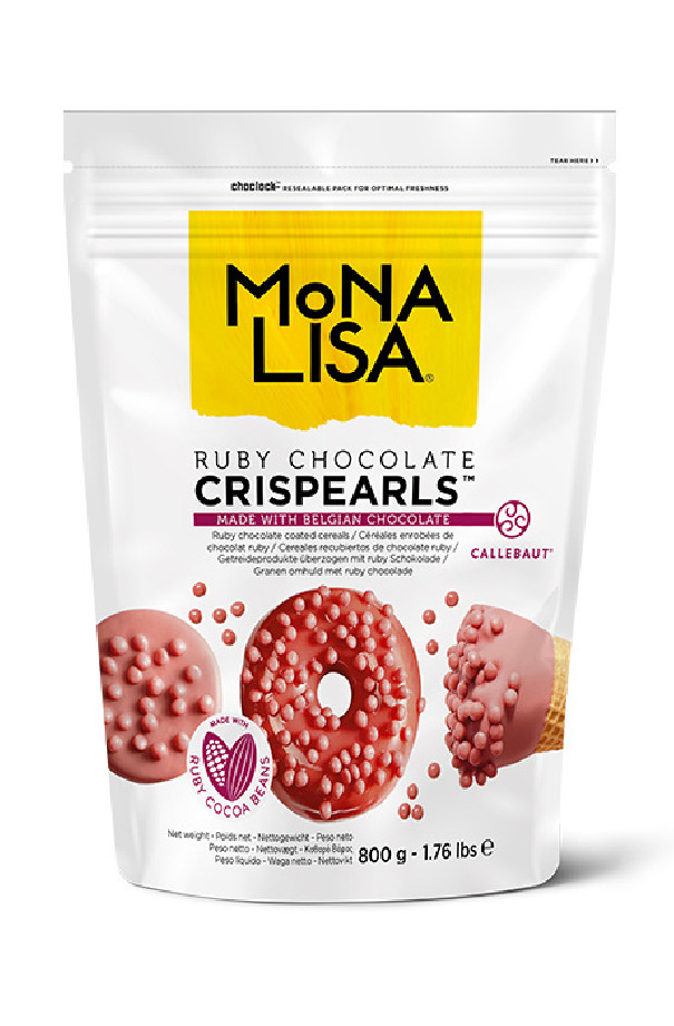 MONA LISA - CRISPEARLS CHOCOLAT RUBY 800G