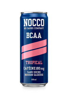 NOCCO - BOISSON FONCTIONNELLE TROPICAL CANETTE 330ML x24