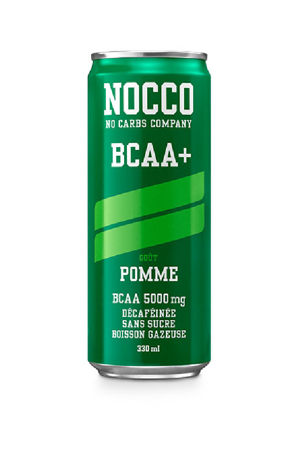 NOCCO - BOISSON FONCTIONNELLE POMME CANETTE 330ML x24