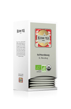 KUSMI TEA - THE NOIR ST PETERSBOURG SACHET 2G x25 BIO