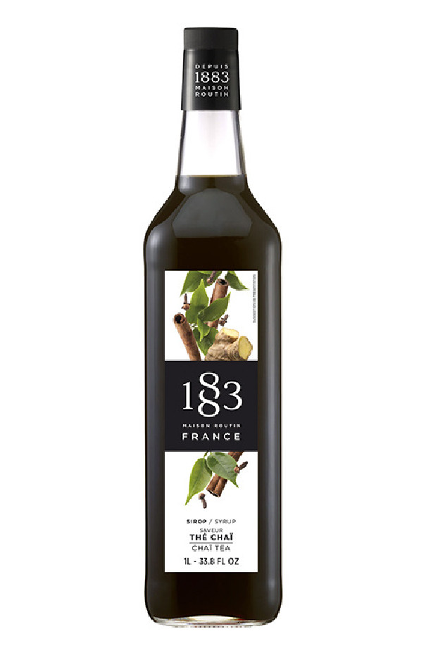 ROUTIN 1883 - SIROP CHAI 1L BOUTEILLE VERRE