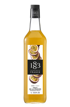 ROUTIN 1883 - SIROP FRUIT DE LA PASSION 1L BOUTEILLE VERRE