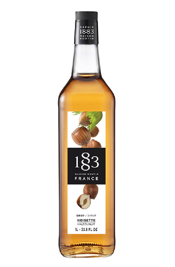 ROUTIN 1883 - SIROP NOISETTE 1L BOUTEILLE VERRE