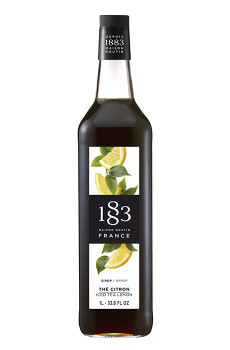 ROUTIN 1883 - SIROP THE CITRON 1L BOUTEILLE VERRE